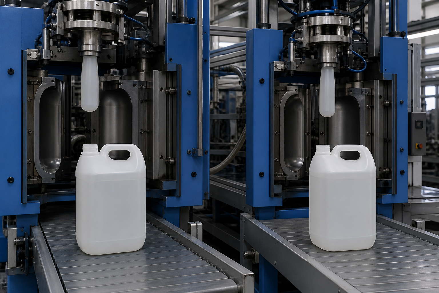 Последние блоги о компании Single-Station vs Double-Station Blow Molding Machines: What Is the Difference?