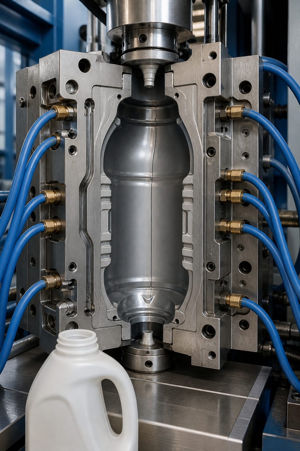 Последние блоги о компании Blow Mold Cooling: How Cooling Design Affects Cycle Stability and Container Quality