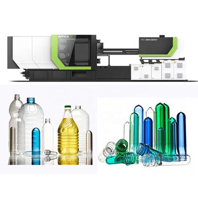 Купить Сервомоторный тип ПЭТ преформа впрыска формования машины с 630x600 мм расстояния штанги и 64-72 полости высокоскоростного производства online manufacture