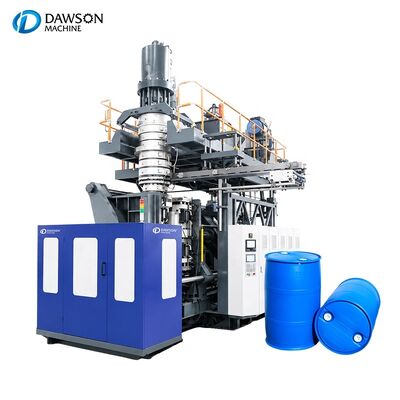 buy Автоматическая 200L двойная кольцо HDPE барабан дуновение формовочная машина Пластиковый барабан изготовления машины для химической промышленности online manufacture