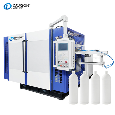 HDPE 500ml 900ml Двойная станция Четыре головы экструзионного формования