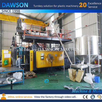 Автоматическая плавучая пластиковая платформа для изготовления понтонов