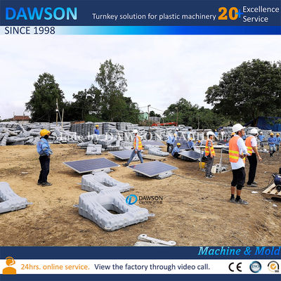 DSB100 HDPE Dock Float Extrusion Blow Molding Machine для плавного производства