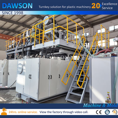 PP PE ABS Автозапчасти Пластиковый воздуховод впускного шланга 3D выдувная формовочная машина