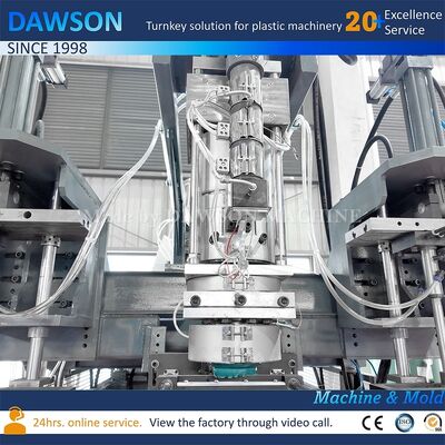 130 кг в час Выпуск Экструзионная формовая машина для HDPE 5L Jerrycan высокоскоростного производства пластика