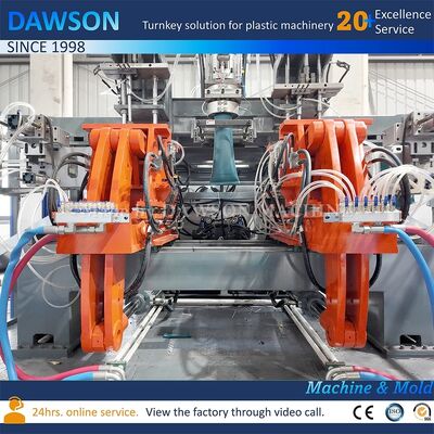 130 кг в час Выпуск Экструзионная формовая машина для HDPE 5L Jerrycan высокоскоростного производства пластика