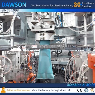 130 кг в час Выпуск Экструзионная формовая машина для HDPE 5L Jerrycan высокоскоростного производства пластика