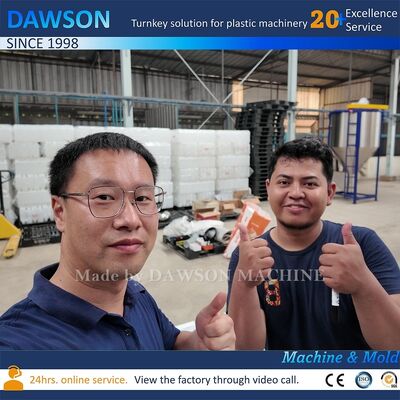 3 зоны нагрева винтом, простая в эксплуатации машина для экструзионно-выдувного формования, пластиковые машины для производства молочных и водяных бутылок