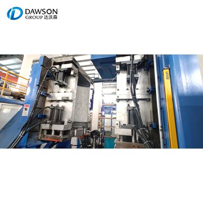 Автоматическая машина для изготовления IBC-контейнеров методом выдувного формования с головкой типа аккумулятора, мощностью нагрева шнека 88 кВт