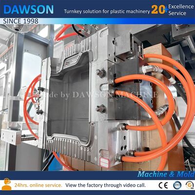 Номер головки 1 2 3 4 Пластик 5 л 10 л Канистра для жидкости Бутылка для пестицидов Машина для выдувного формования Пресс-форма Размер плиты 490