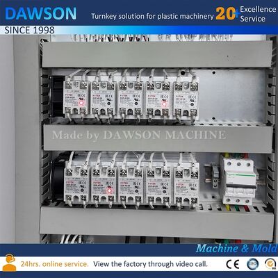 67 кВт двухпозиционная выдувная машина для производства пластиковых бутылок объемом 1-5 л