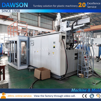 Автоматическая двойная станция экструзионного формования для бутылок домашних приправ