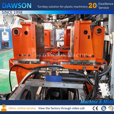 Full Automatic Extrusion Blow Molding Machine with Screw L/D Ratio 24 and Chinese English Panel for Bottle Production
