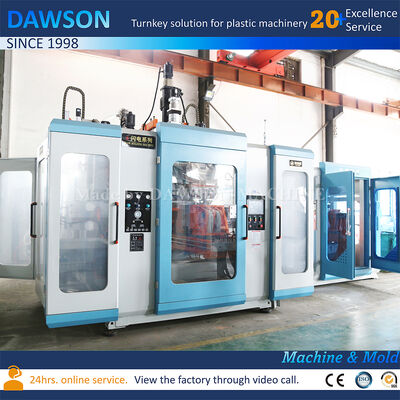 Полностью электрическая двухпозиционная экструзионно-выдувная машина для производства канистр из ПНД объемом 3 л и 5 л