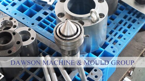 42CrMo Steel Mirror Polish Extrusion Blow Molding Machine Die Head with 8 Years Life