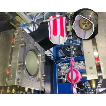 Двойной шарик океана цвета делая машину прессформы дуновения штранг-прессования машинного оборудования